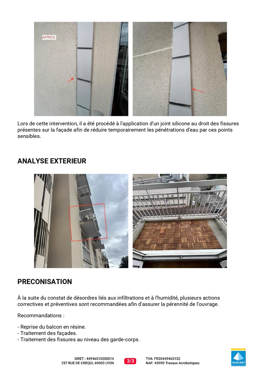Rapport de chantier Everest — page 3