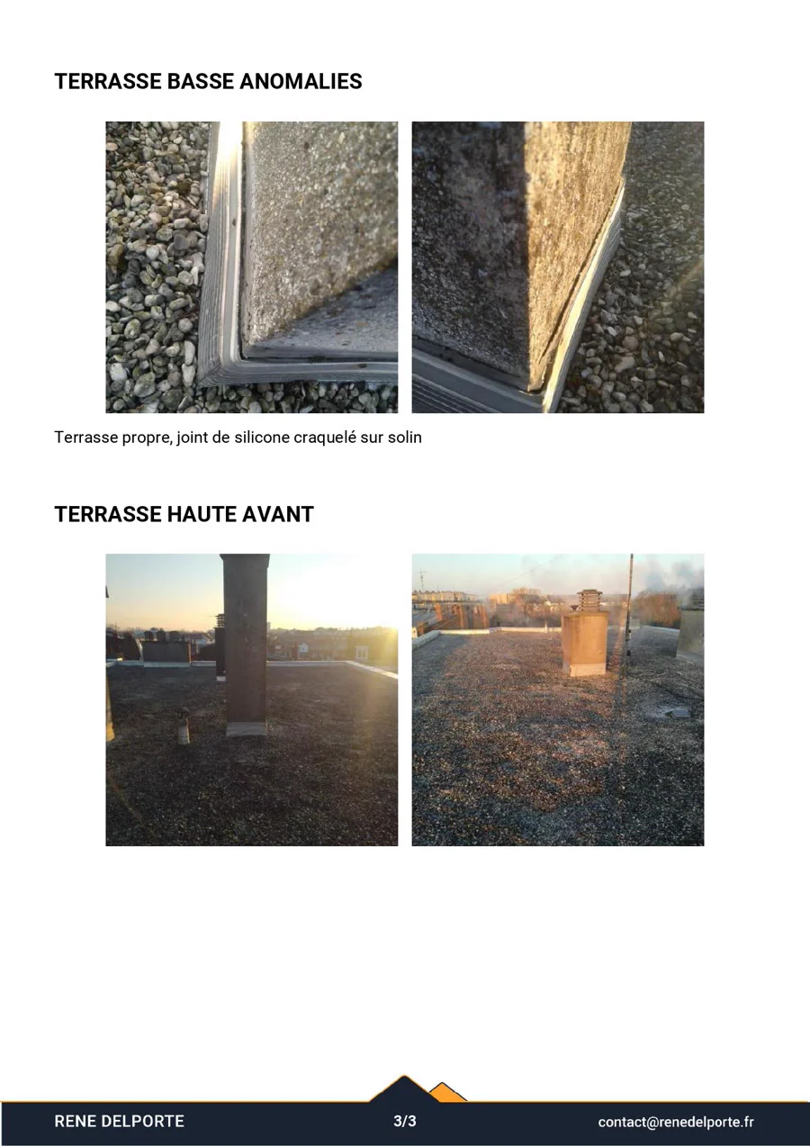 Rapport de chantier René Delporte — page 3