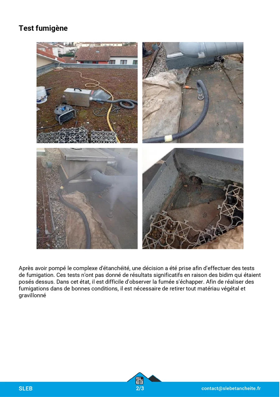 Rapport d'intervention SLEB — page 2