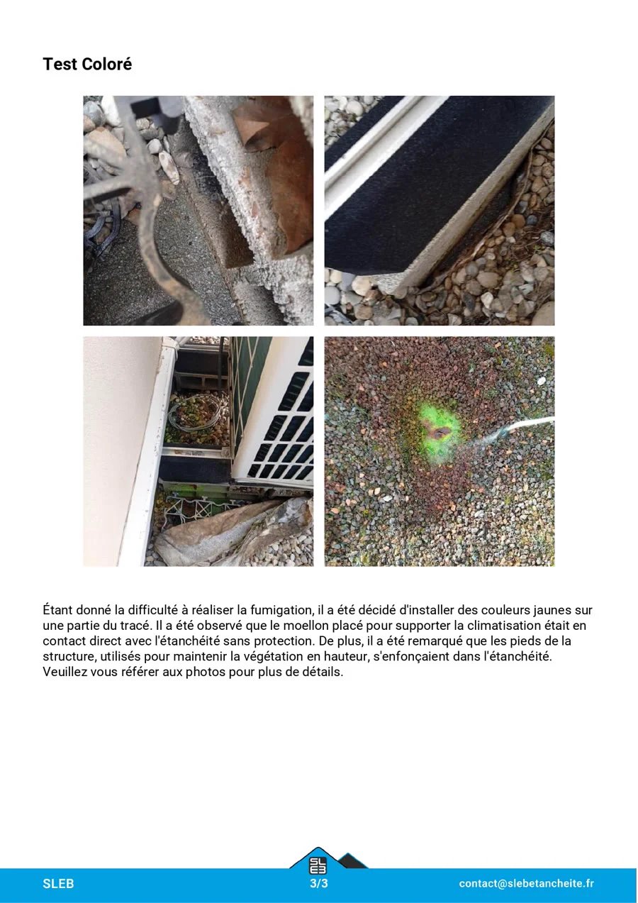 Rapport d'intervention SLEB — page 3